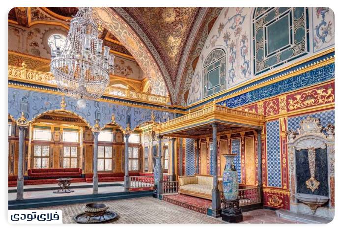کاخ توپکاپی از بهترین جاهای دیدنی استانبول