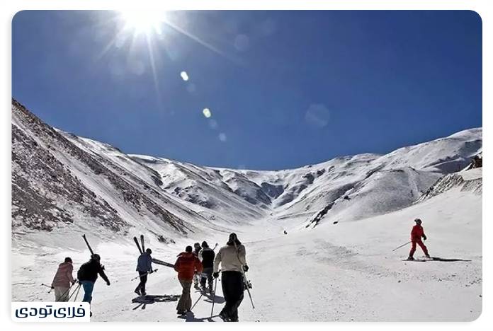 پیست اسکی شیرباد مشهد