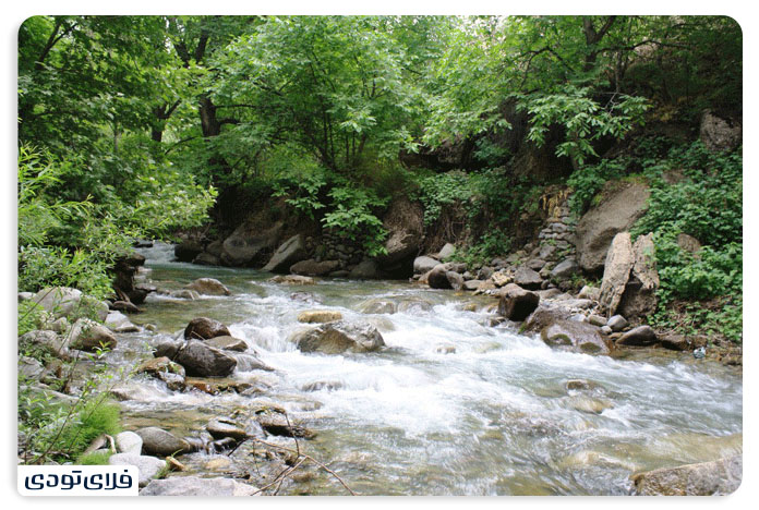 روستای برغان از جاذبه های اطراف کرج