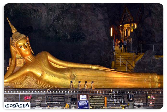 معبد وات فو یا بودای خوابیده