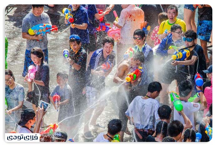 جشن آب تایلند 9