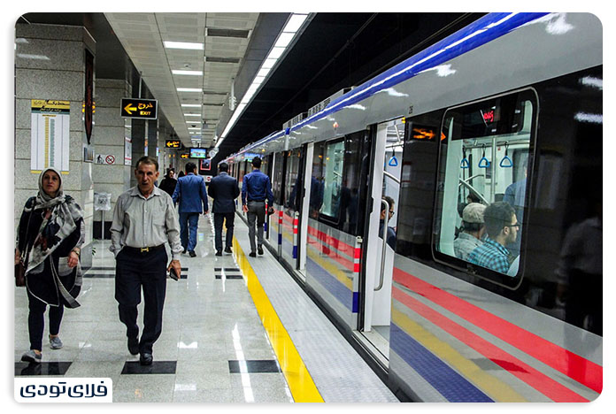 مترو خیابان ولیعصر تهران