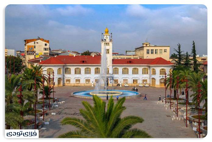عکس میدان شهرداری رشت