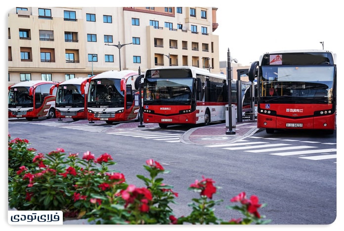 اتوبوس های درون شهری دبی