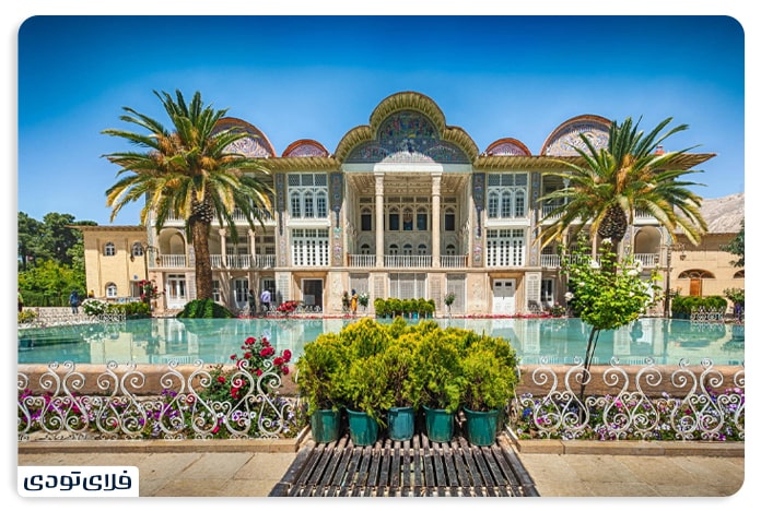 باغ ارم، از زیباترین باغ های شیراز