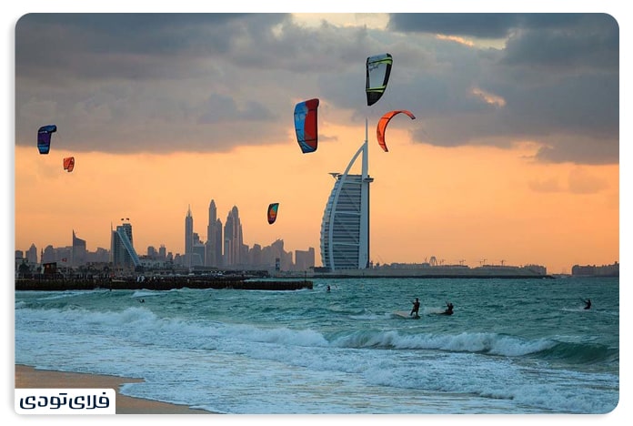 ساحل کایت، از بهترین جاهای دیدنی دبی برای کودکان