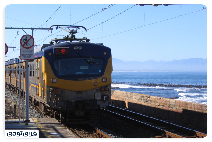 قطار در کشور آفریقای جنوبی۳