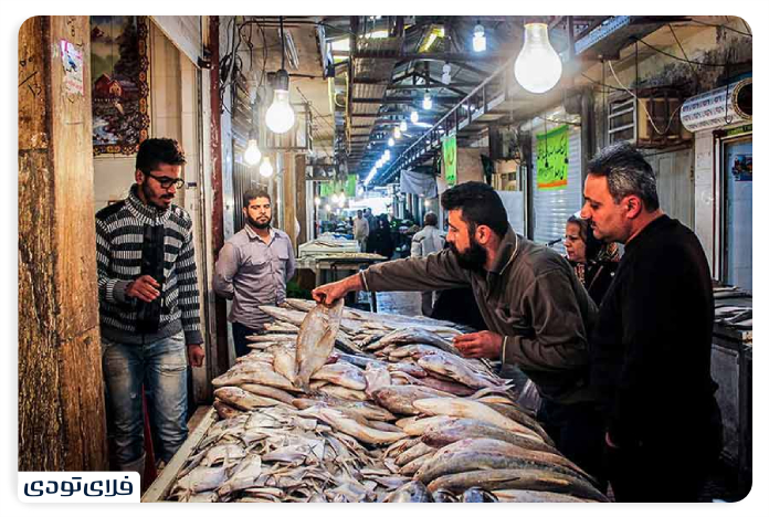 بازارچه ساحلی دیلم