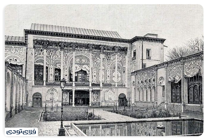 عمارت مسعودیه تهران تاریخچه عمارت مسعودیه