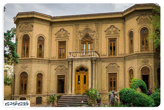 عمارت مسعودیه تهران موزه آبگینه خیابان سی تیر
