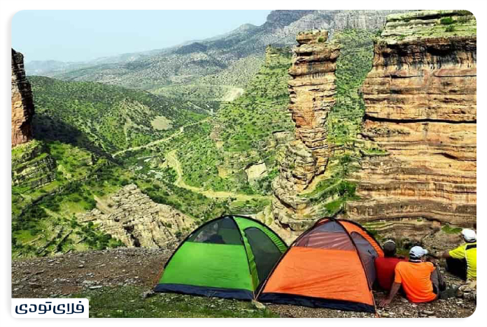 اقامت در تنگه شیرز