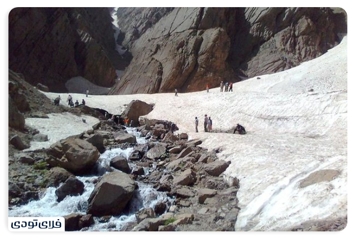 شیرز در زمستان