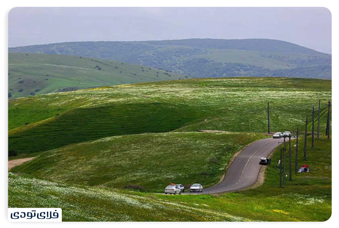 مسیرهای دسترسی به جنگل فندقلو