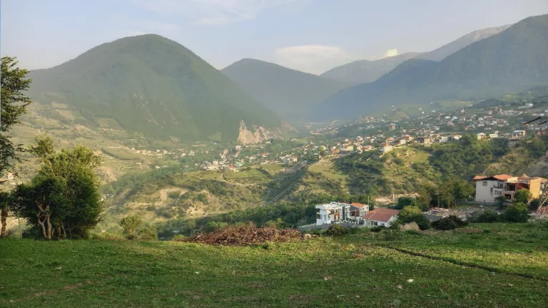 چشم انداز روستای لاویج مازندران