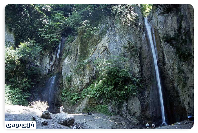 ناهارخوران گرگان آبشارهای دوقلو گرگان