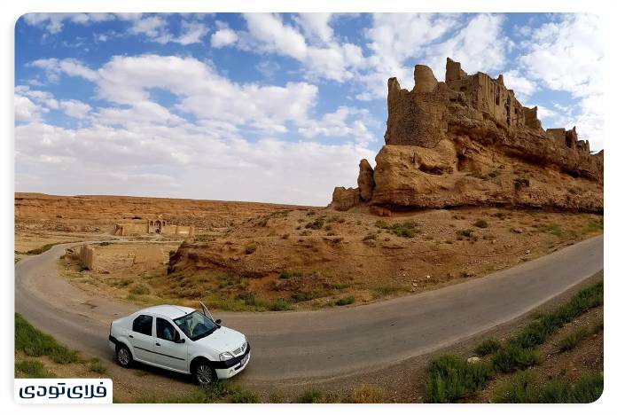 مسیر دسترسی به سرو ابرکوه