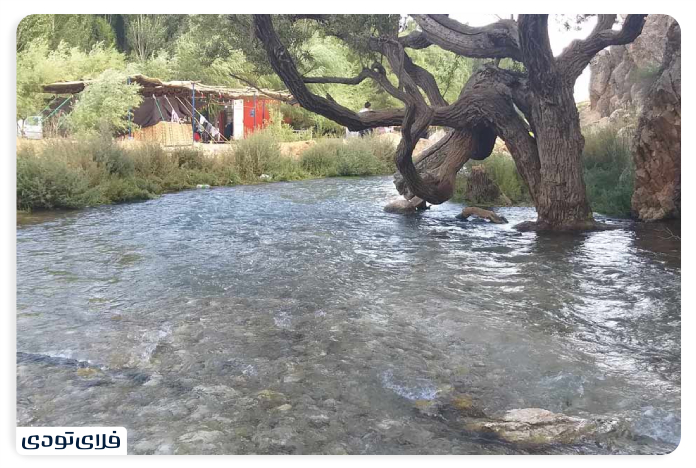 جاهای دیدنی اطراف شیراز روستای برشنه