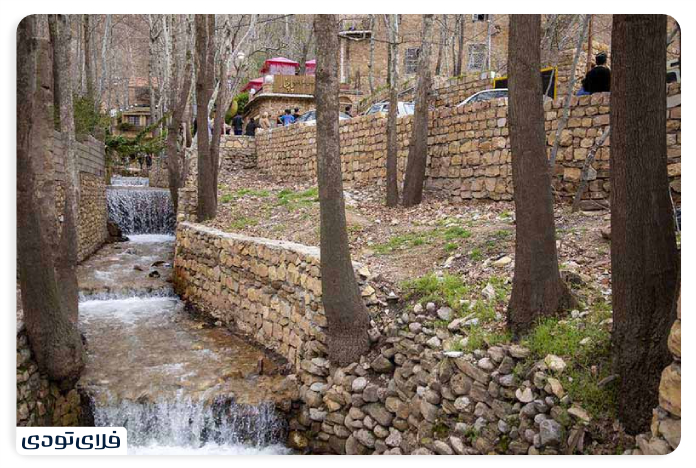 روستای قلات شیراز روستای قلات شیراز در تابستان