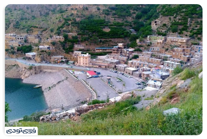روستای هجیج مسیر دسترسی به روستای هجیج