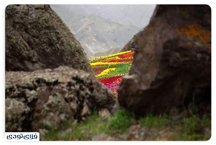 روستای کندر کرج مسیر دسترسی به روستای کندر