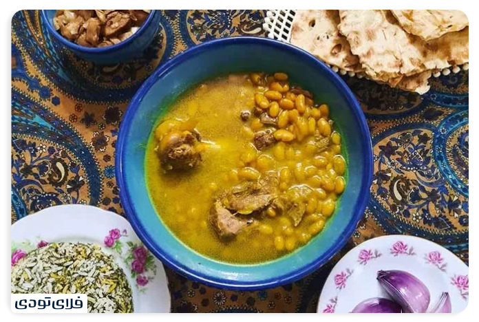 گوشت لوبیا؛ غذای اصیل کاشانی