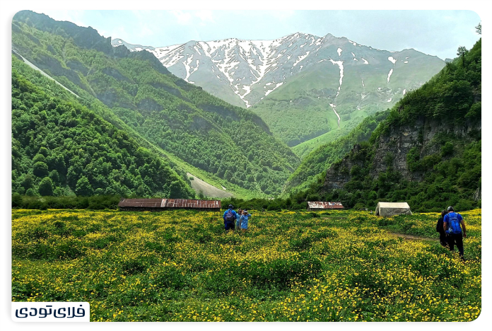 بهترین مسیر دسترسی به دشت دریاسر