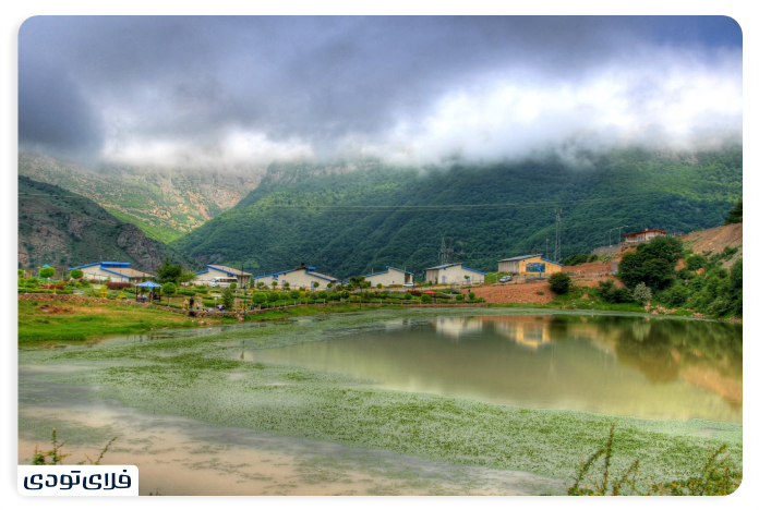 آبشار هریجان روستای سیاه بیشه