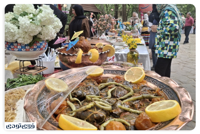 روستای برغان غذاهای روستای برغان