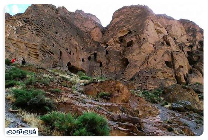 روستای آب اسک مازندران گوردخمه های باستانی آب اسک