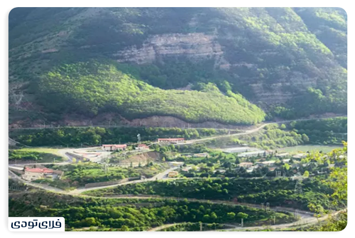 مسیر دسترسی به آبشار هریجان چالوس