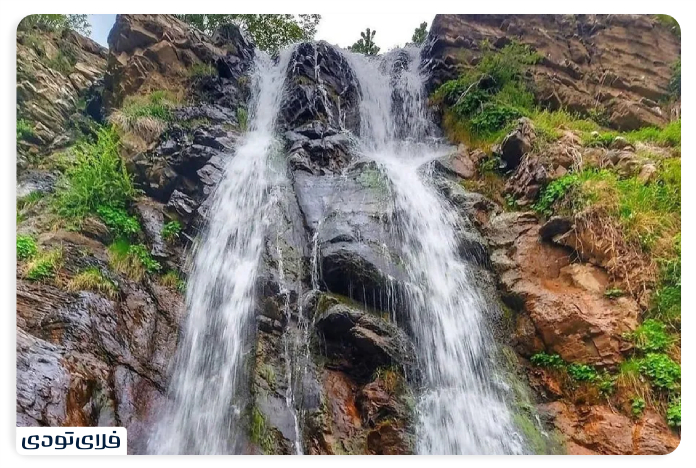 روستای افجه آبشار پسچویک
