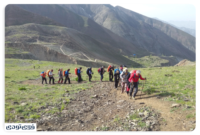 روستای افجه قله ساکا