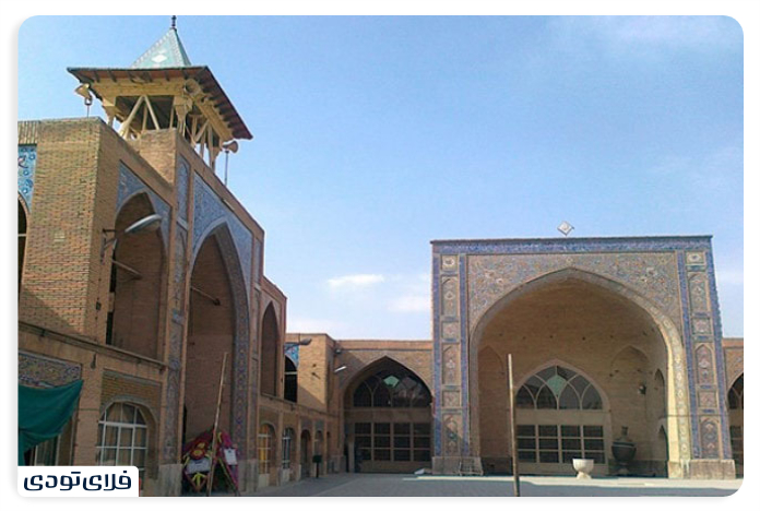لنجان اصفهان مسجد رحیم_خان زرین_شهر
