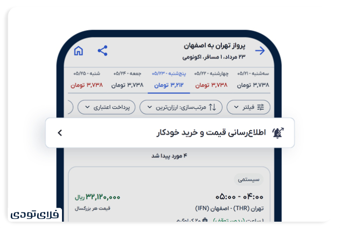 خرید خودکار بلیط هواپیما رزرو خودکار بلیط هواپیما در فلایتودی