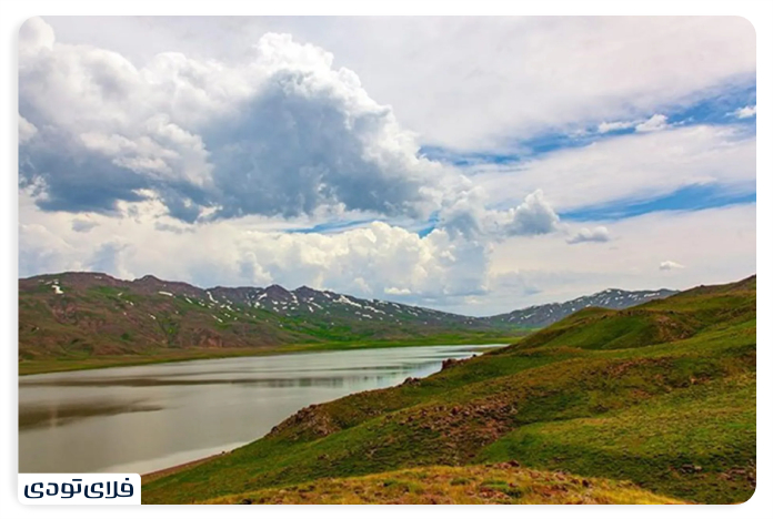 دریاچه نئور مسیر دسترسی به دریاچه نئور اردبیل