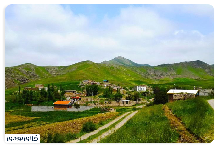 روستای زرگر معماری و بافت روستای زرگر