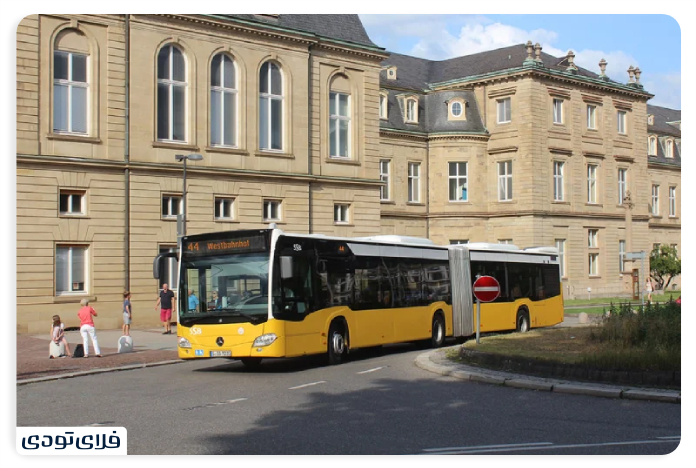 جاهای دیدنی اشتوتگارت Stuttgart حمل و نقل عمومی