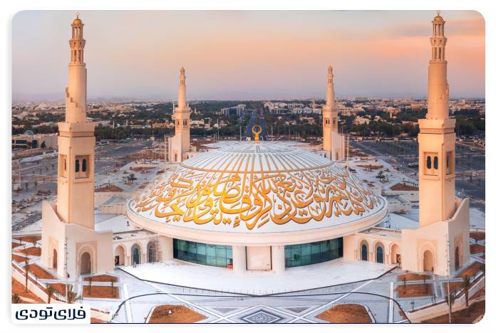 مسجد خلیفه بن داعن از جاهای دیدنی اطراف خیابان شیخ زاید دبی