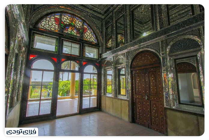 تزئینات باغ نارنجستان قوام