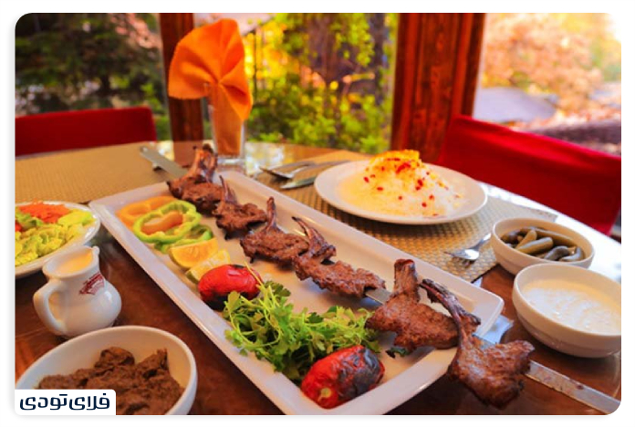 جاهای دیدنی طرقبه رستوران تشریفات طرقبه
