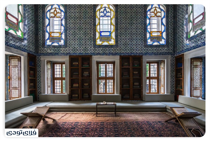 کاخ توپکاپی کتابخانه سلطان احمد سوم