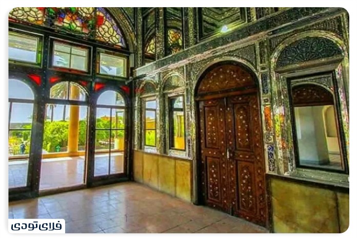 تزیینات عمارت اصلی نارنجستان