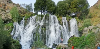 آبشار اسکلیم سوادکوه