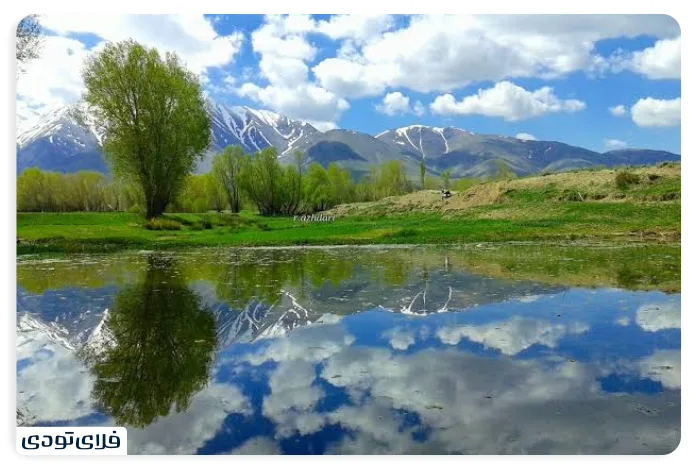 جاهای دیدنی سراب روستای اسبفروشان