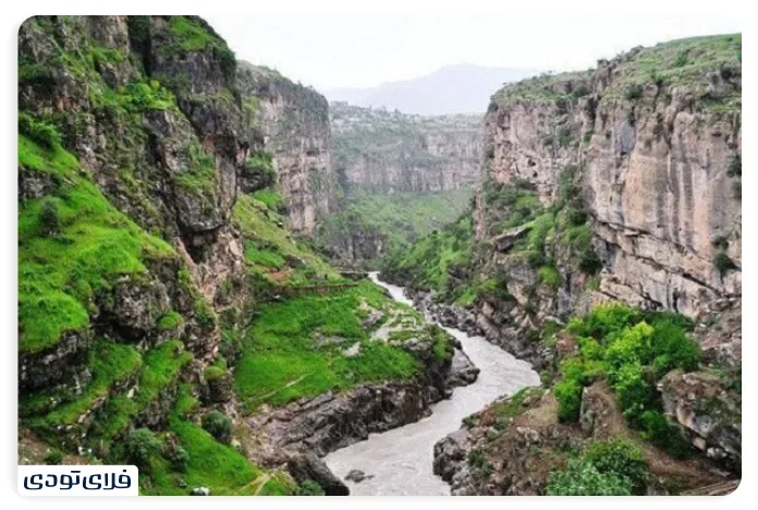 چشمانداز رود سیمره در جنوب لرستان