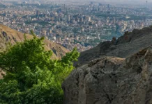 گلابدره تهران | طبیعت گردی در چند قدمی تجریش چشمانداز تهران از ارتفاعات گلابدره