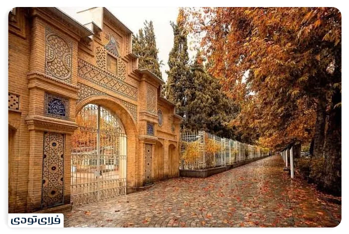 باغ های شیراز در پاییز
