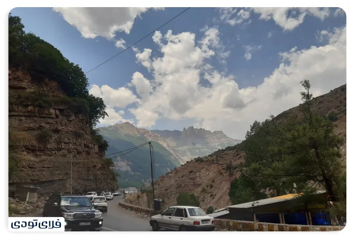 جاده عباس‌آباد به کلاردشت