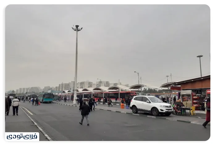 راه های خروجی ترمینال غرب
