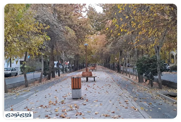 طراحی و معماری خیابان چهارباغ اصفهان